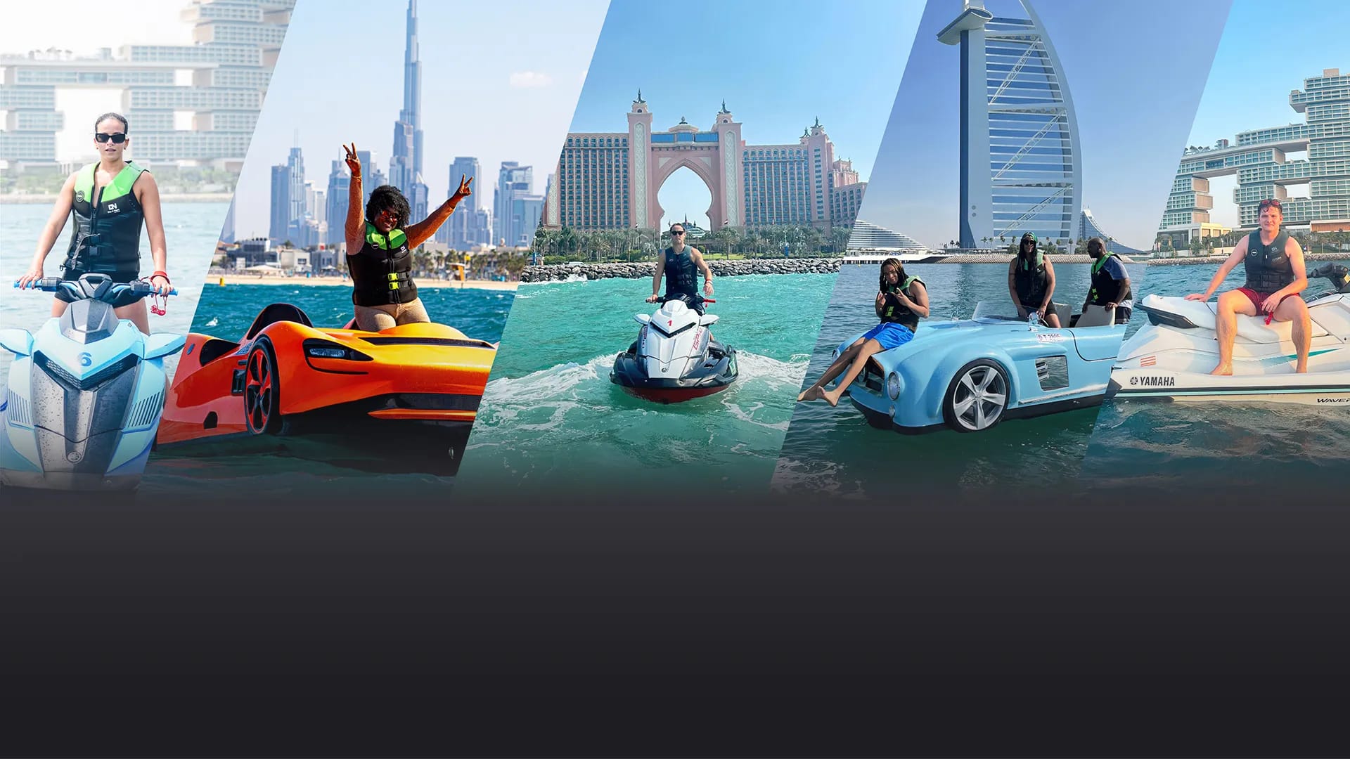 Jetski Action Background