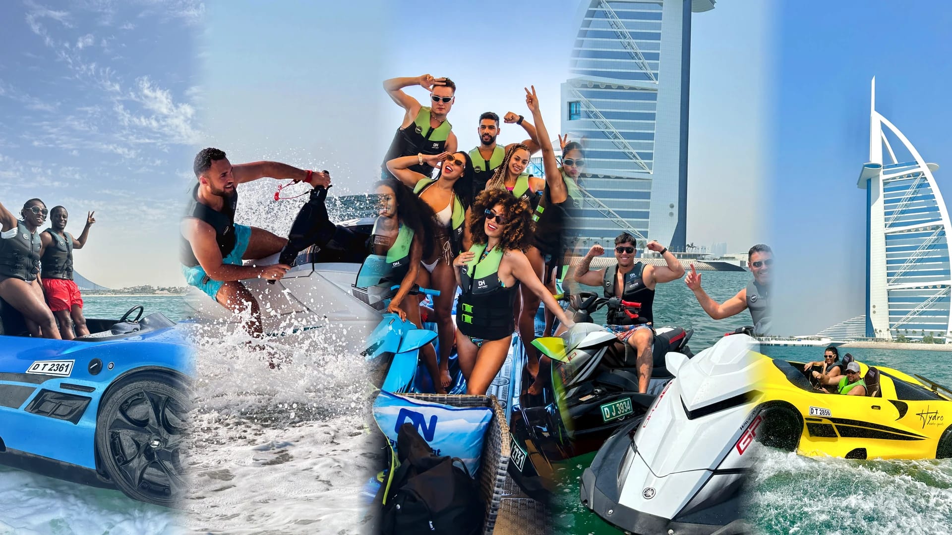 Jetski Action Background